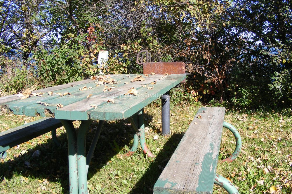 Campsite 093 in Marble Beach State Park Campground at Marble Beach